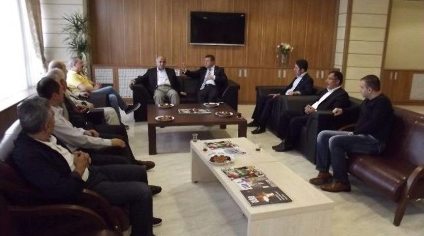 Chp Milletvekili Ve Y&ouml;neticileri, Mtso&rsquo;yu Ziyaret Etti