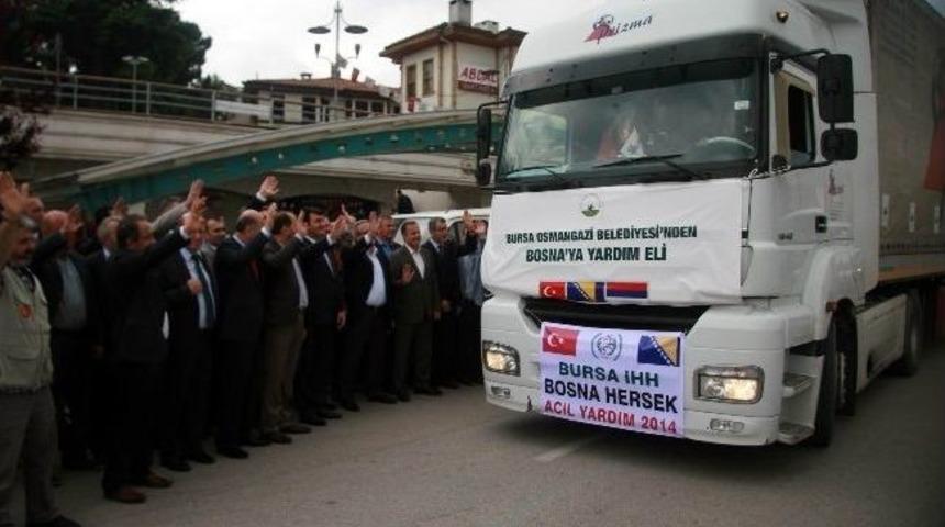 Osmangazi Belediyesi'nden Bosna'ya Yardım Eli