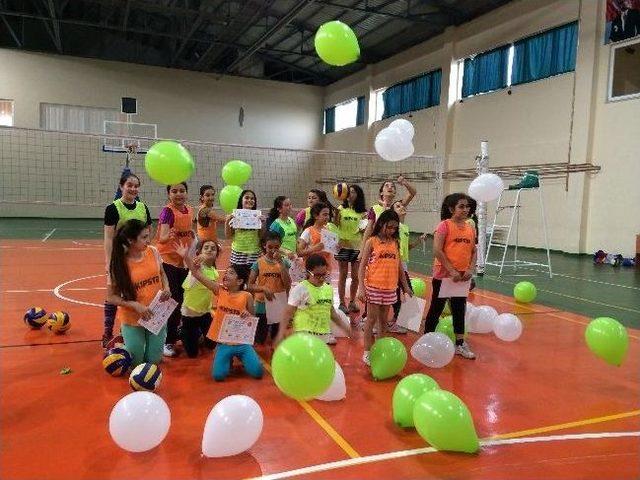 Anamur Belediye Spor Voleybol Temel Teknik Kursu Tamamlandı 2