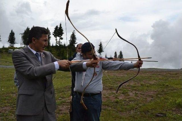 İzciler Çambaşı Yaylası’nda Kampta