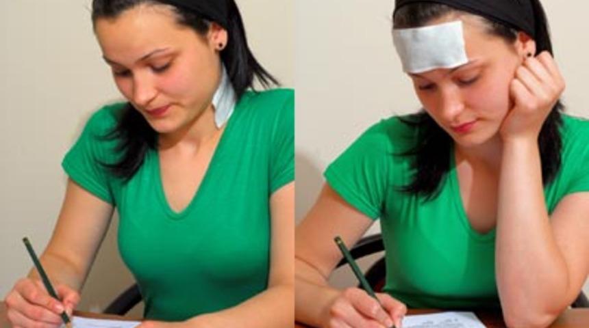 Sınavlarda Dikkati Artıran Serinletici Bant