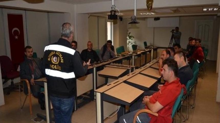 Kırklareli İl Emniyet M&uuml;d&uuml;rl&uuml;ğ&uuml;nden Doğalgaz Dağıtım Şirketi Personeline Eğitim