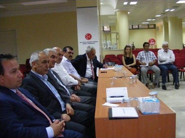 Mhp’de İstişare Toplantısı