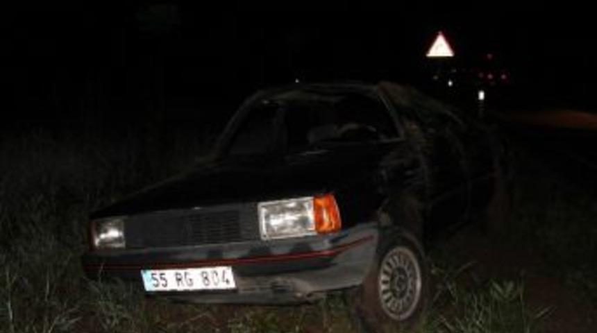 &Ccedil;orum&rsquo;da Trafik Kazası: 2 Yaralı