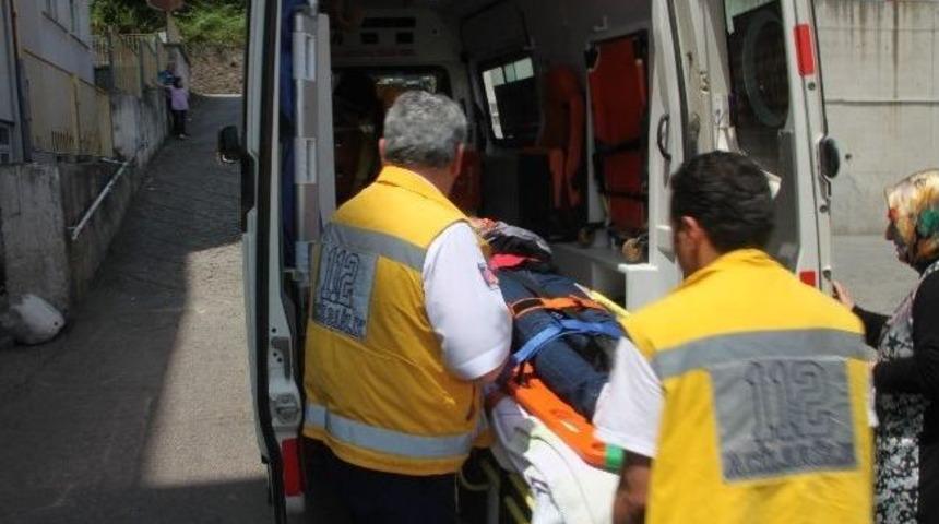 Yolun Karşısına Ge&ccedil;mek İsterken Ara&ccedil; &Ccedil;arptı