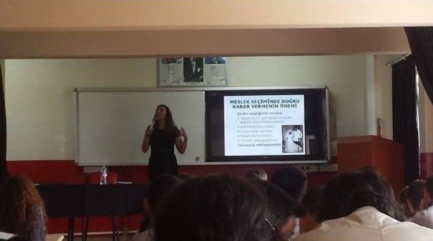 Lise &Ouml;ğrencilerine &ldquo;doğru Meslek Se&ccedil;imi&rdquo; Semineri