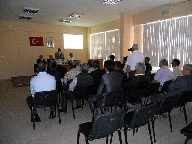 Bozdoğanlı &Uuml;reticilere D&uuml;ş&uuml;k Faizli Kredi Bilgilendirme Toplantısı 1