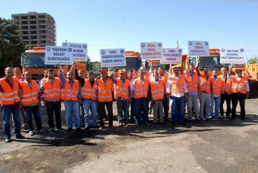 Siverek Kararayolu İş&ccedil;ilerinden Kadro Talebi