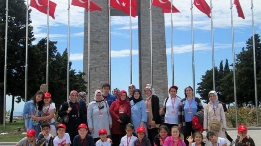 &Ouml;ğrenciler, Şanlı &Ccedil;anakkale Tarihini Yakından &Ouml;ğrendi