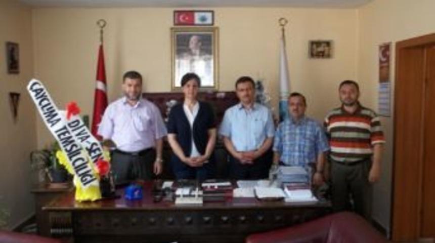 Diva Sen&rsquo;den Başkan G&uuml;neş&rsquo;e Ziyaret