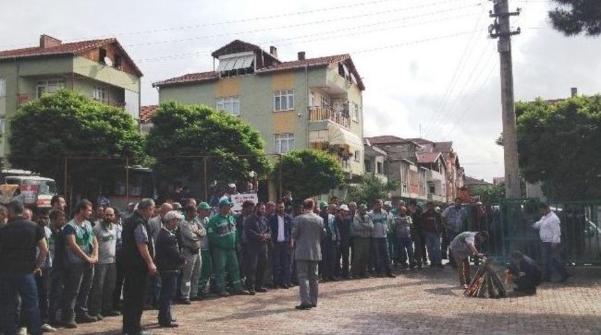 Şantiyede Yangın Tatbikatı Yapıldı