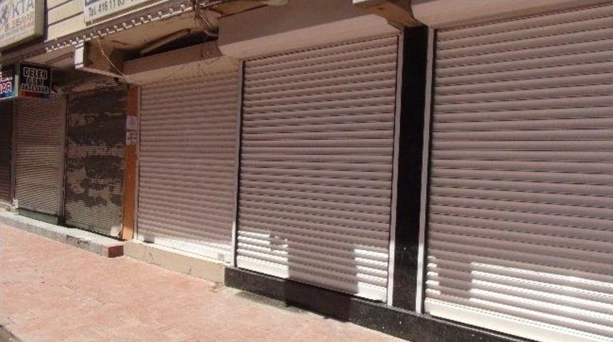 Nusaybin&rsquo;de Esnaf Kepenk A&ccedil;madı