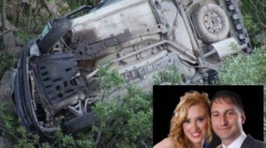 Giresun'da Sınav D&ouml;n&uuml;ş&uuml; Evli &Ccedil;ift Kaza Yaptı