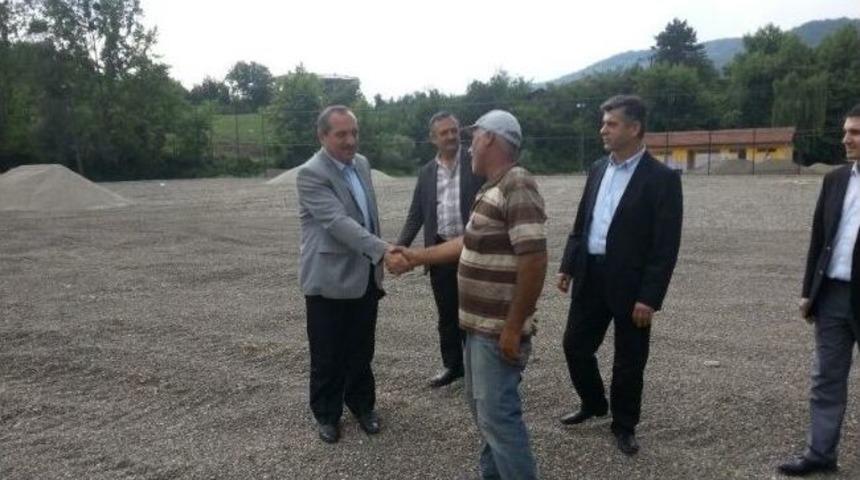 Uzun, Saha &Ccedil;alışmalarını İnceledi