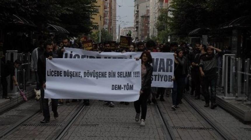 Eskişehir&rsquo;de Lice Protestosu