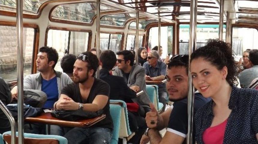 Porsuk&rsquo;ta Tekne Gezisi Yağmuru Dinlemiyor