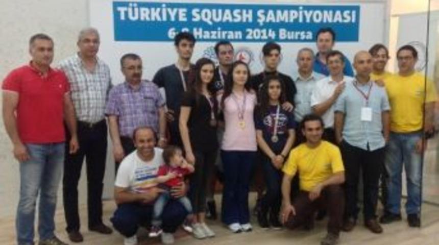 Squash T&uuml;rkiye Şampiyonası Sona Erdi