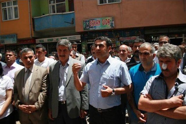 Iğdır da Lice Olayları Protesto Edildi 1