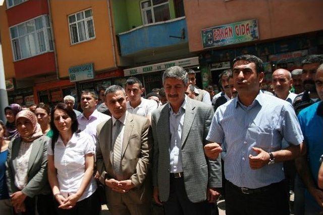 Iğdır da Lice Olayları Protesto Edildi 2