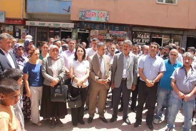Iğdır da Lice Olayları Protesto Edildi 3