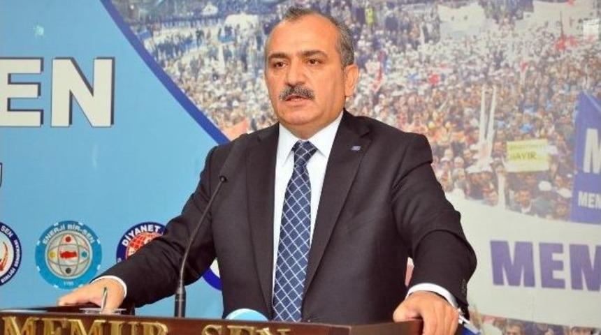 B&uuml;ro Memur-sen Genel Başkanı Yusuf Yazgan: