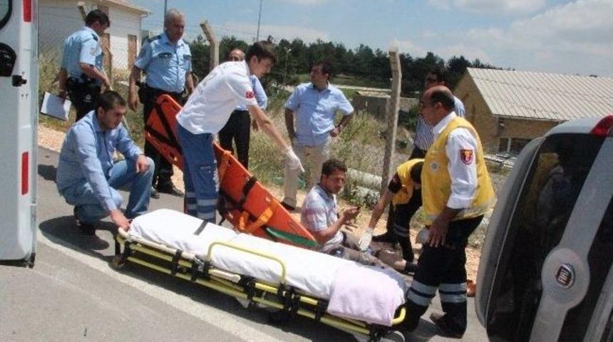 Bilecikte Trafik Kazası, 1 Yaralı