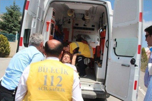 Bilecikte Trafik Kazası, 1 Yaralı 1