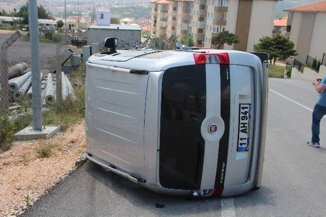 Bilecikte Trafik Kazası, 1 Yaralı 3