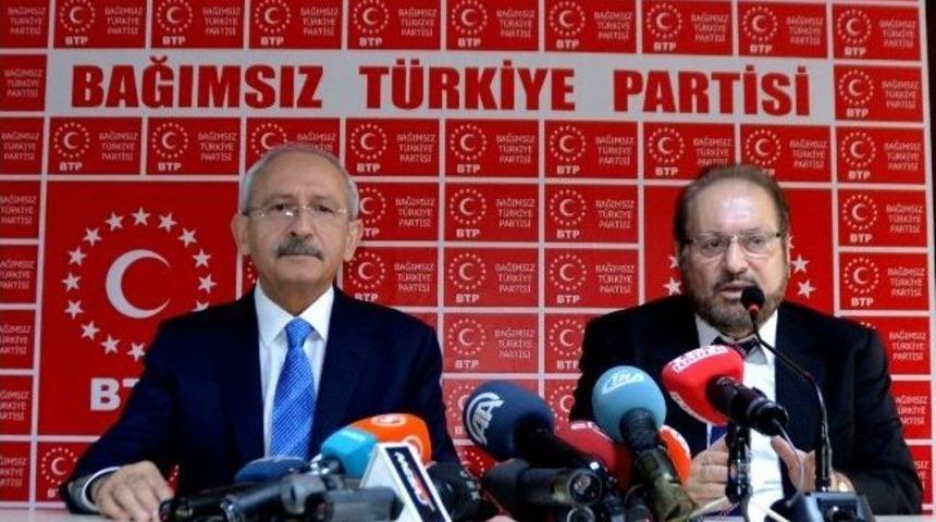 Kılı&ccedil;daroğlu&rsquo;ndan Btp&rsquo;ye Ziyaret