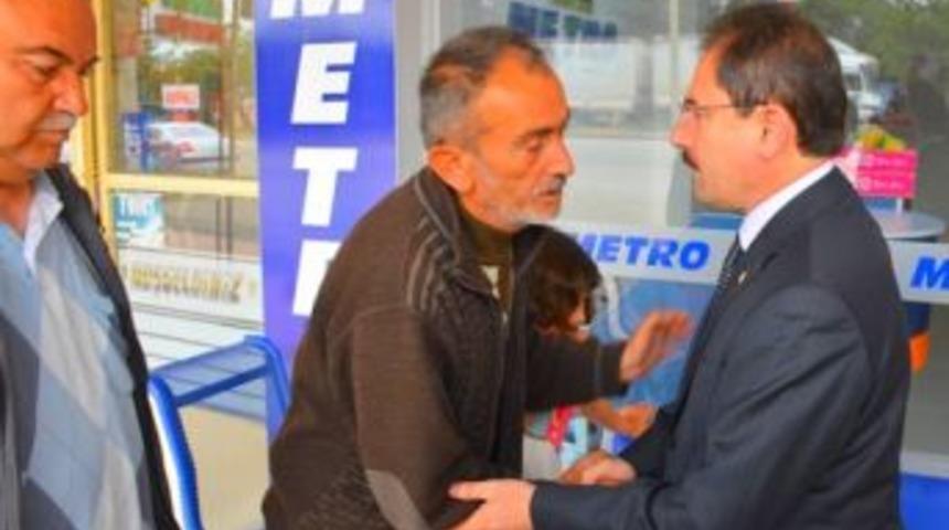 Vali Başk&ouml;y&rsquo;den Taziye Ziyareti