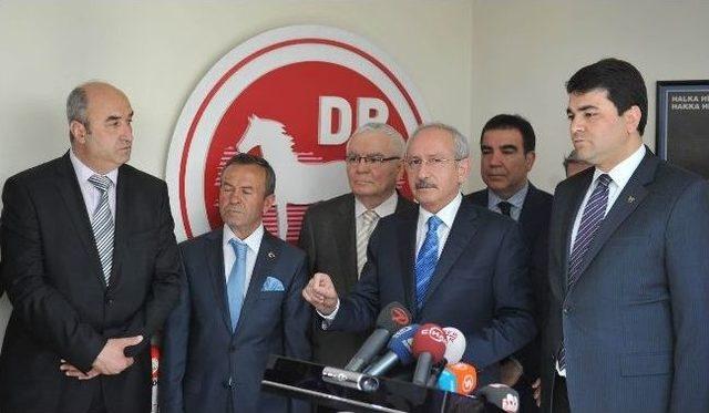 Kılı&ccedil;daroğlu&rsquo;ndan Dp&rsquo;ye Ziyaret 1