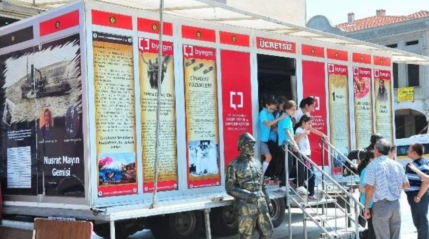 &Ccedil;anakkale Gezici M&uuml;ze Tırı Manisa&rsquo;da