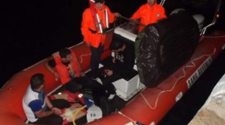 Suriyeli &Uuml;&ccedil; Sığınmacı Sahil G&uuml;venliğe Takıldı