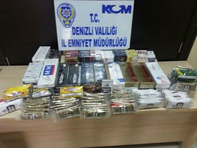 Denizli&rsquo;de Uyuşturucu Operasyonu 1