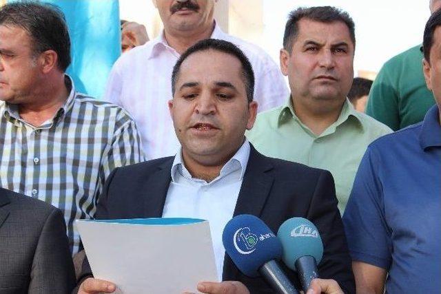 Gaziantep&rsquo;te &Uuml;lk&uuml;c&uuml;ler Lice&rsquo;de Yaşananları Protesto Etti 1