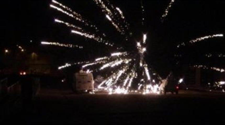 Nusaybin&rsquo;de İzinsiz G&ouml;steri Yapan Gruba Polisten M&uuml;dahale