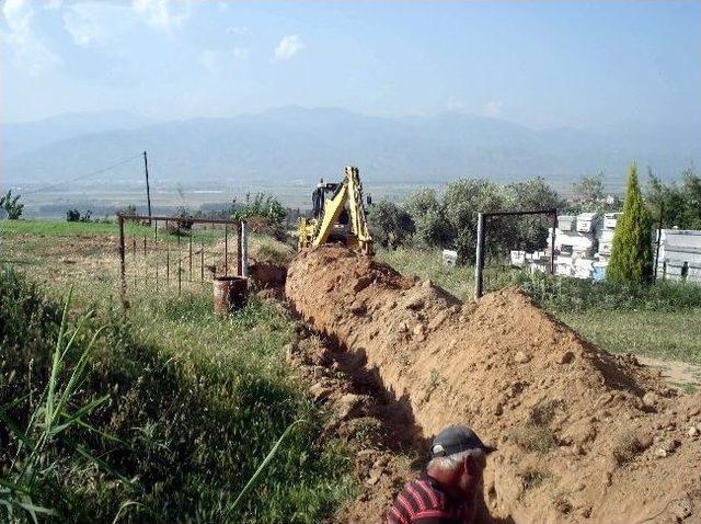 Aydın Büyükşehir Belediyesi’nden Alt Yapı Ve Yol Hamlesi