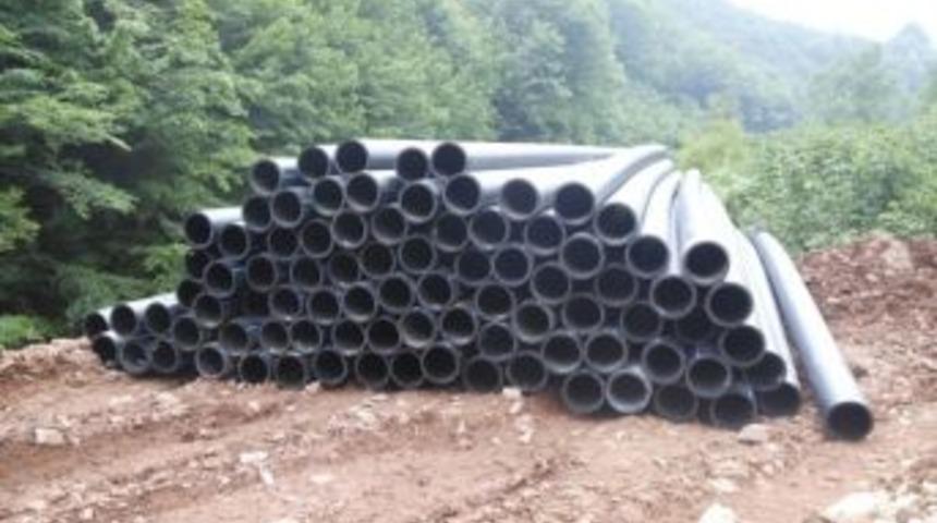 Ak&ccedil;akoca'da İ&ccedil;me Suyu İsale Hattında &Ouml;mr&uuml;n&uuml; Tamamlayan Borular Değiştirilecek