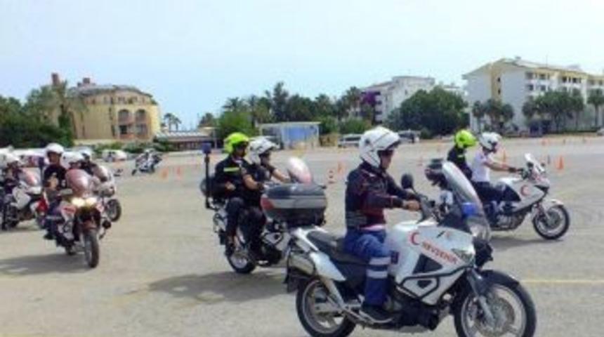 Motosikletli Acil Sağlık Ekiplerine Eğitim