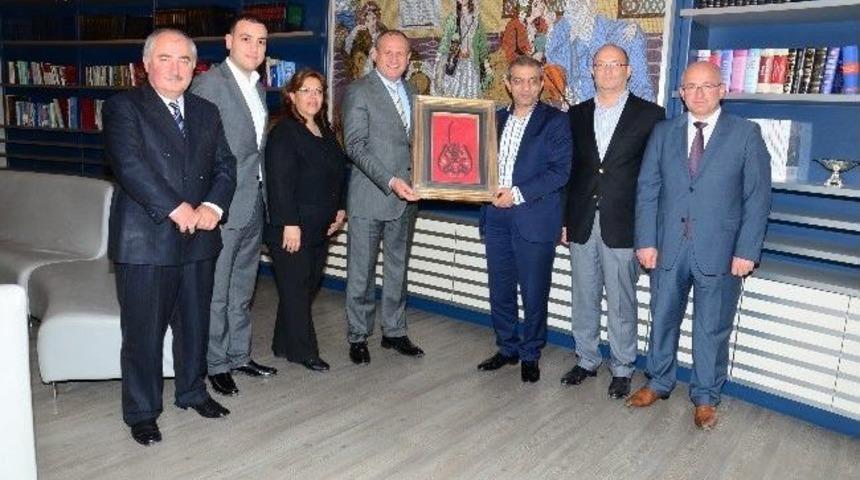 Vekil Arslan&rsquo;dan Başkan&rsquo;a Tebrik Ziyareti