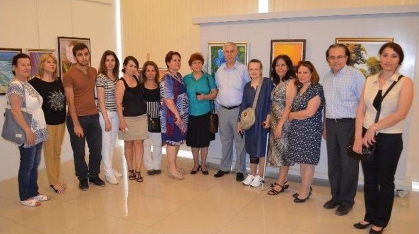 S&ouml;ke&rsquo;de Resim Kursiyerlerinin Sergisi Beğeni Topladı