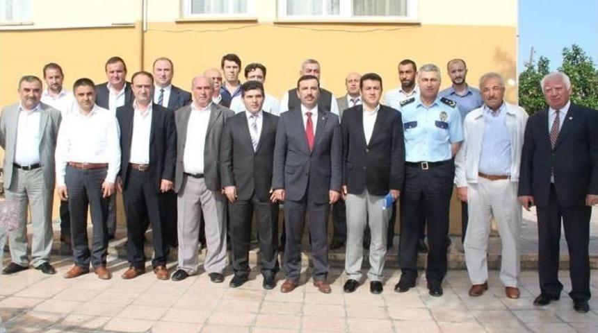 Kavak'ta İl&ccedil;e G&uuml;venlik Danışma Kurulu Toplandı