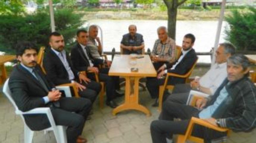 &Ccedil;orum &Uuml;lk&uuml; Ocakları Başkanı &Ccedil;elik'ten Osmancık Ziyareti