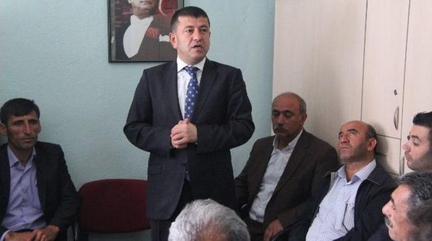 Malatya Milletvekili Veli Ağbaba, Ak&ccedil;adağ&rsquo;ı Ziyaret Etti