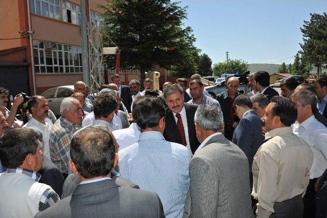 Malatya Büyükşehir Belediye Başkanı Ahmet Çakır, Arapgir’i Ziyaret Etti