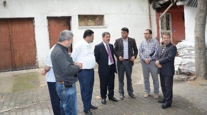 Darende Belediye Başkanı S&uuml;leyman Eser, Esnafları Ziyaret Etti