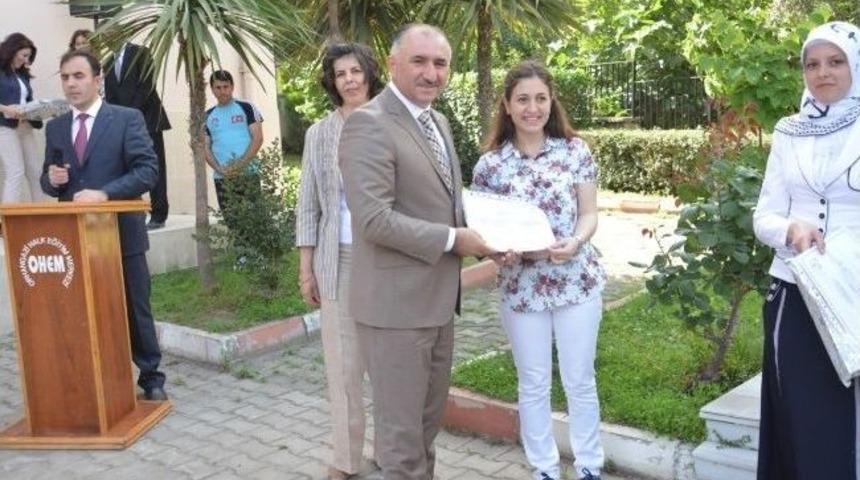 Halk Eğitim Sergisi G&ouml;z Kamaştırdı