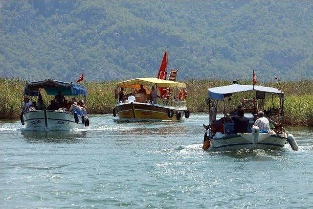 Dalyan Teknecilerinden Vali Güvençer’e Ziyaret