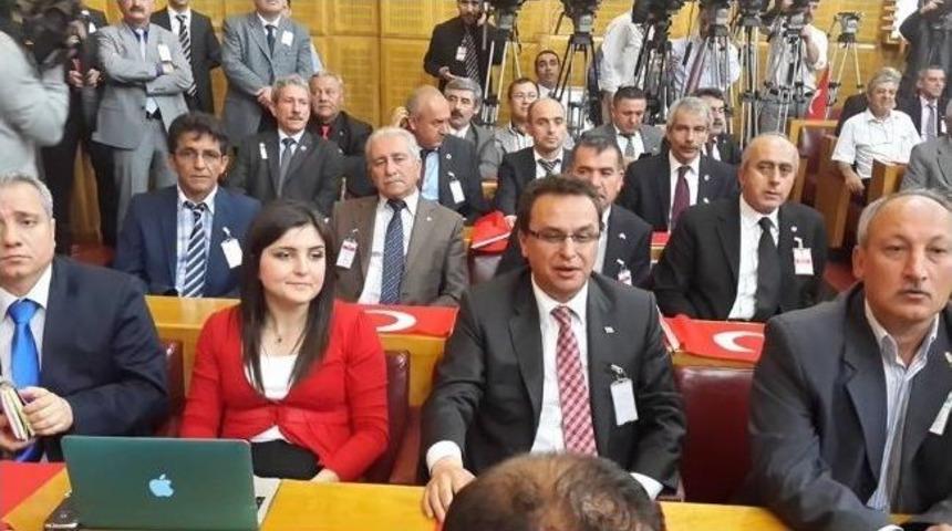 Mhp İl Ve İl&ccedil;e Teşkilatı &Uuml;yelerinin Ankara &Ccedil;ıkartması