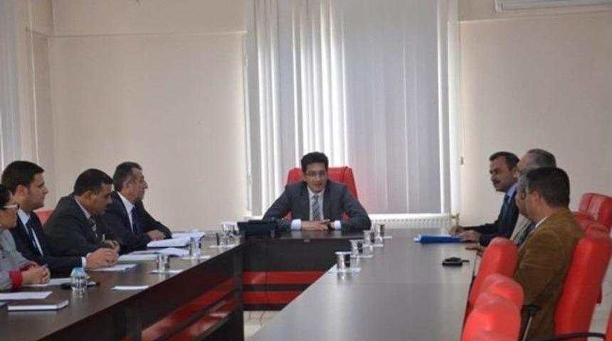 Kula'da Yatırım Değerlendirme Ve Koordinasyon Toplantısı Yapıldı